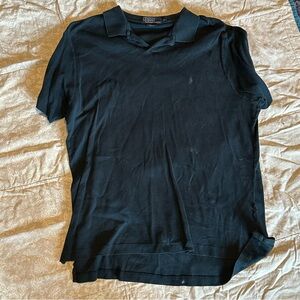 Men's Black Polo Shirt